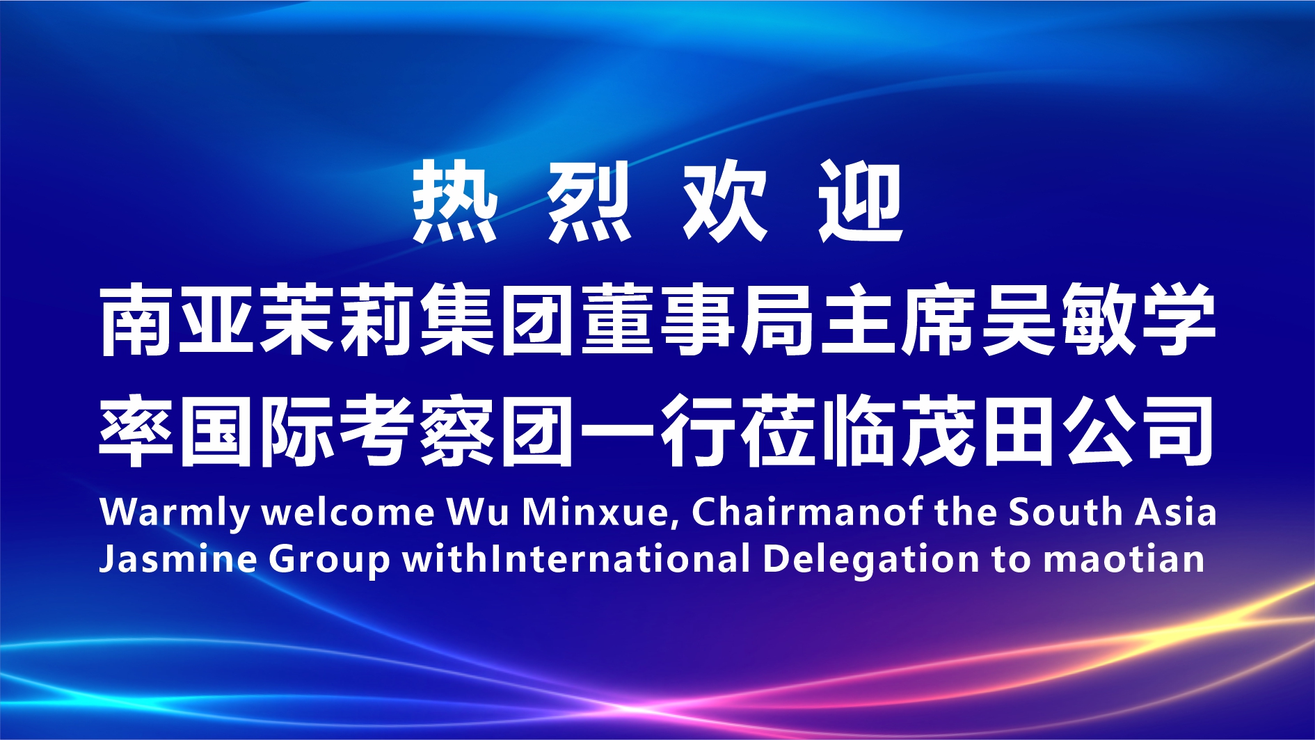 有朋自远处来，不亦乐乎 | 南亚茉莉集团董事局主席吴敏学率国际调查团一行莅临CA88公司